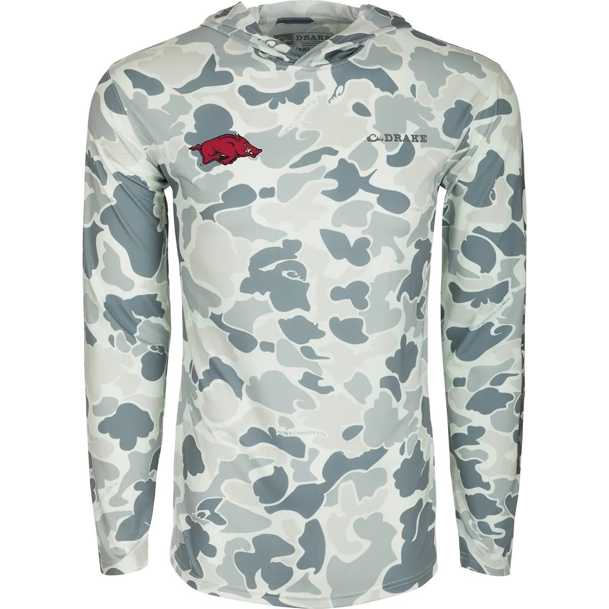 Arkansas Performance Long Sleeve Camo Hoodie