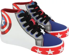 Marvel Captain America Shield High Tops