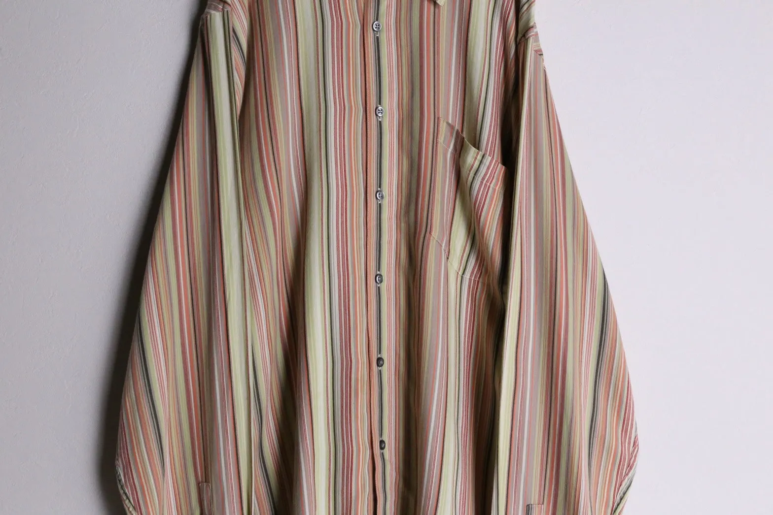 multicolor stripe pattern dress shirts