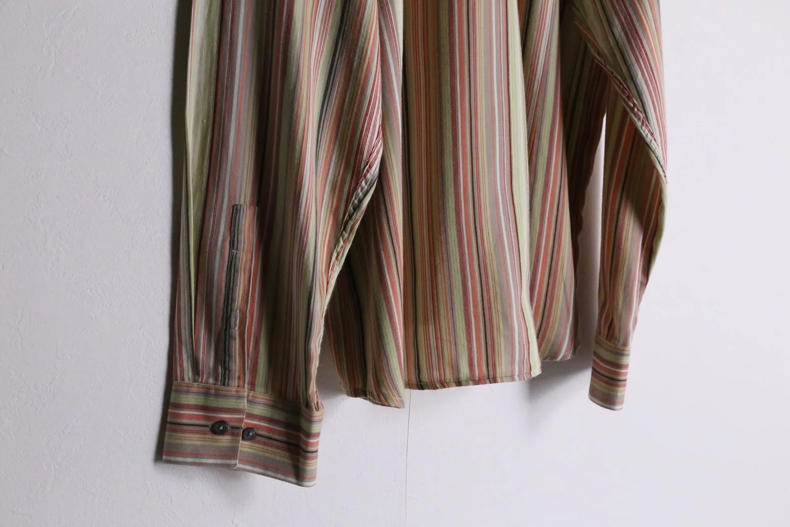 multicolor stripe pattern dress shirts