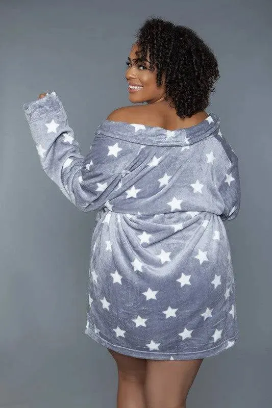 Starry Comfort Kimono Robe