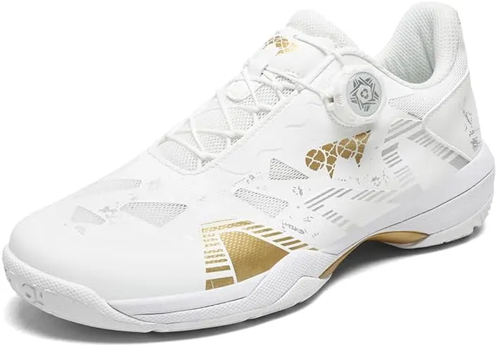 Streamlined Tennis Shoes with Lazy - Style Twist Lock - Performance Meets Ease