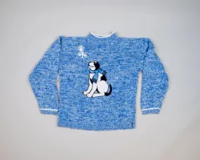 Winter Puppy-Kids Christmas Sweater